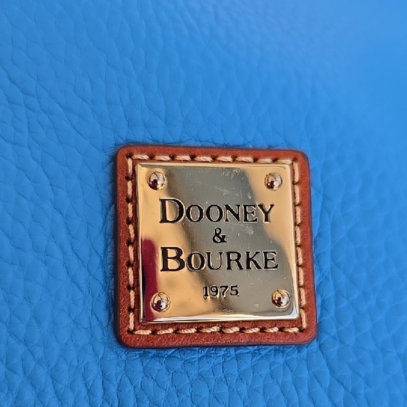 Dooney & Bourke Sky Blue and Tan Shoulder Bag. Offers Welcome! - Picture 10 of 10